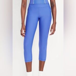 Old Navy Women’s Crop Leggings - Periwinkle Blue